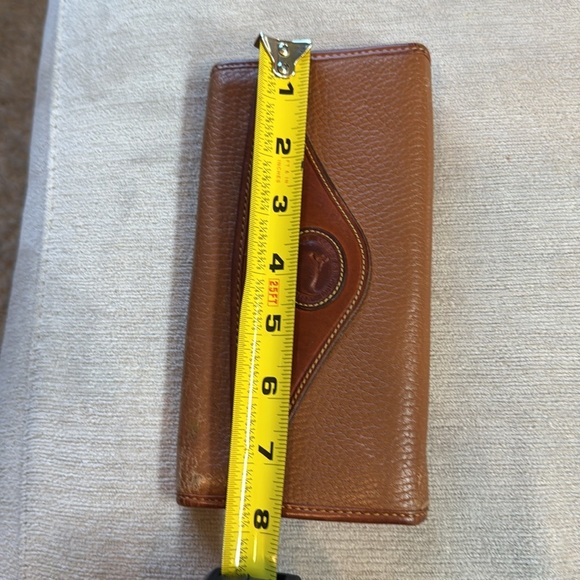 - Dooney and Bourke checkbook organizer style wallet - Picture 3 of 9